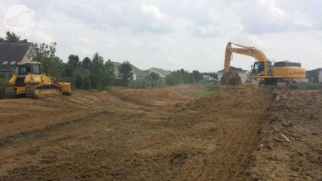 Subdivision construction using machine guidance technologies. 