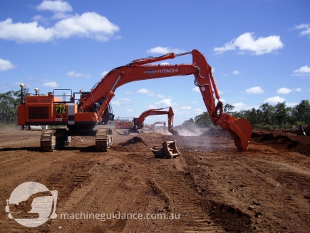 Construction Ramps Up with GPS Excavators